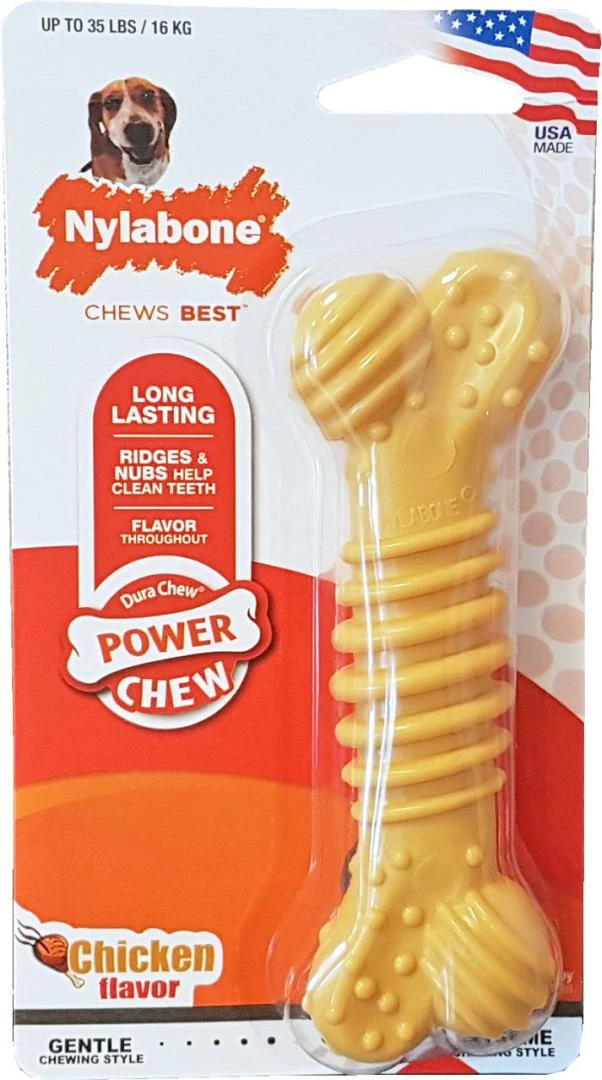 NylaBone Dura Chew Ridges Bot Kip M