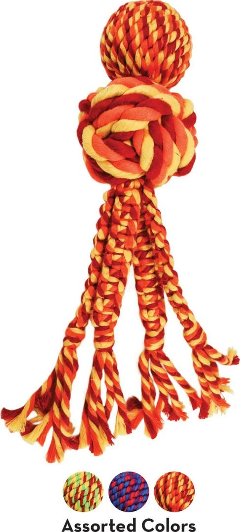 Kong Wubba Weaves Rope Assorti - Afbeelding 2