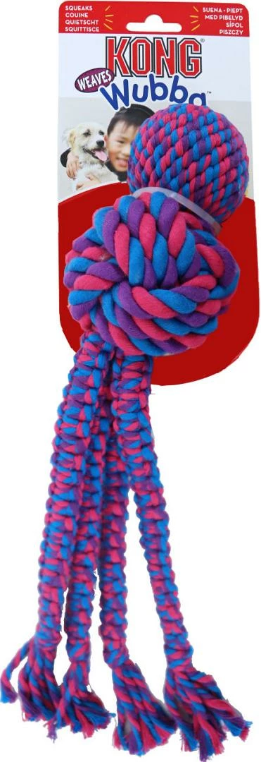 Kong Wubba Weaves Rope Assorti - Afbeelding 7