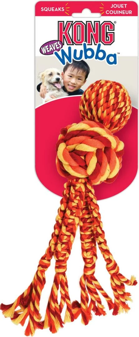 Kong Wubba Weaves Rope Assorti - Afbeelding 8