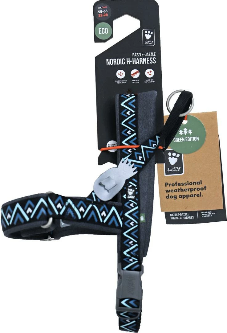 Hurtta H-harnas Razzle Dazzle Blackberry - Afbeelding 2