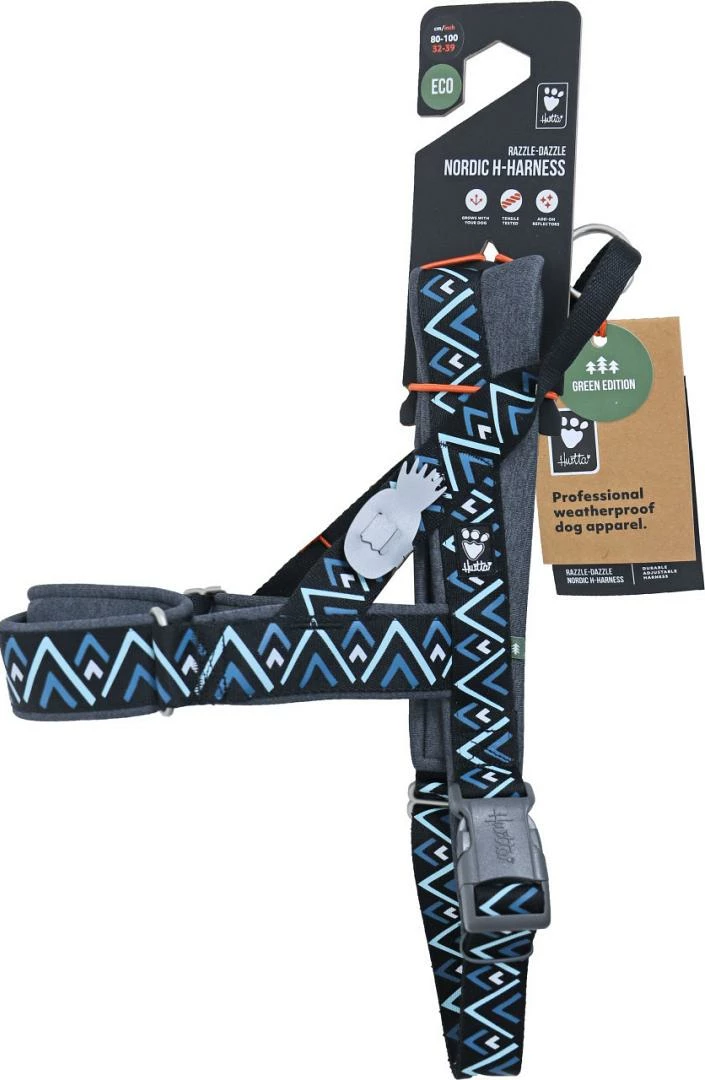 Hurtta H-harnas Razzle Dazzle Blackberry - Afbeelding 3