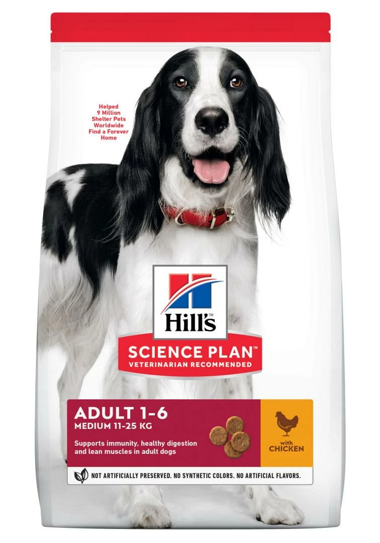 Hill's Science Plan Adult Medium Kip 12 Kg
