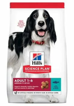 Hill's Science Plan Adult Medium Tonijn & Rijst 12 Kg