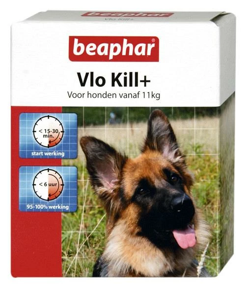 Beaphar Vlo Kill+ Hond Vanaf 11 Kg 6 St