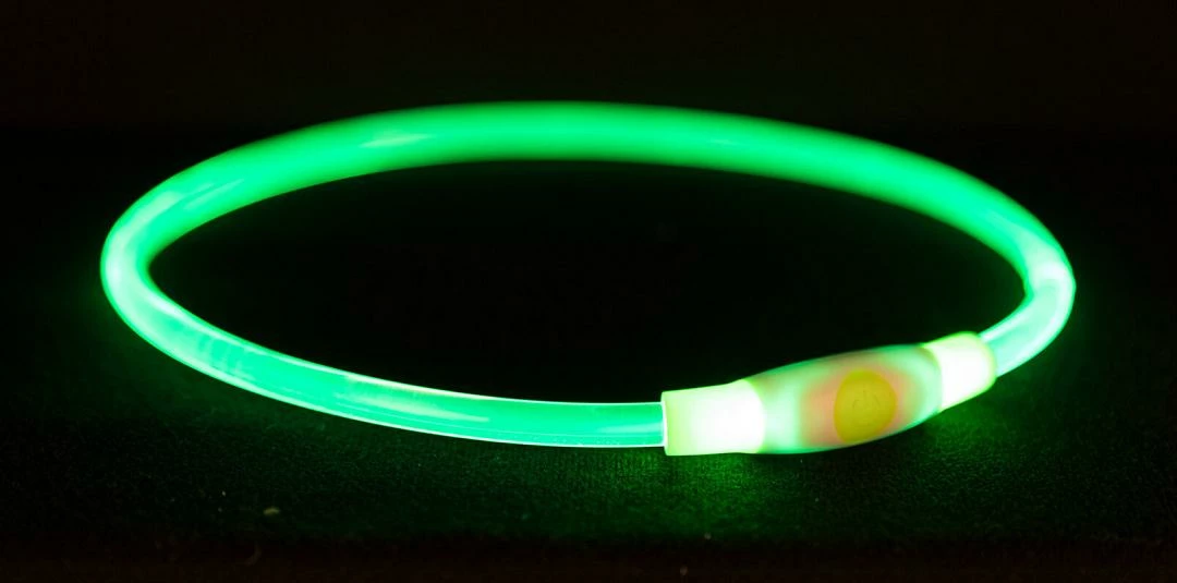 TRIXIE USB Flash Lichtgevende Band Groen - Afbeelding 2