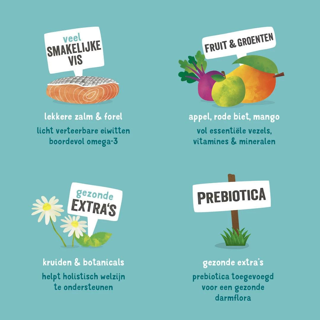 Edgard & Cooper Hondenvoer Adult Zalm En Forel 400 Gr - Afbeelding 2