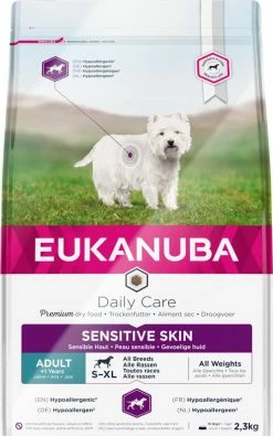 Eukanuba Daily Care Sensitive Skin Adult 2,3 Kg