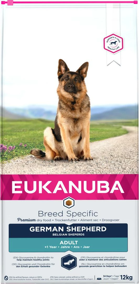 Eukanuba Hondenvoer German Shepherd Adult 12 Kg