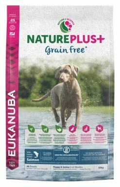 Eukanuba NaturePlus+ Puppy All Breeds Grainfree Salmon 10 Kg