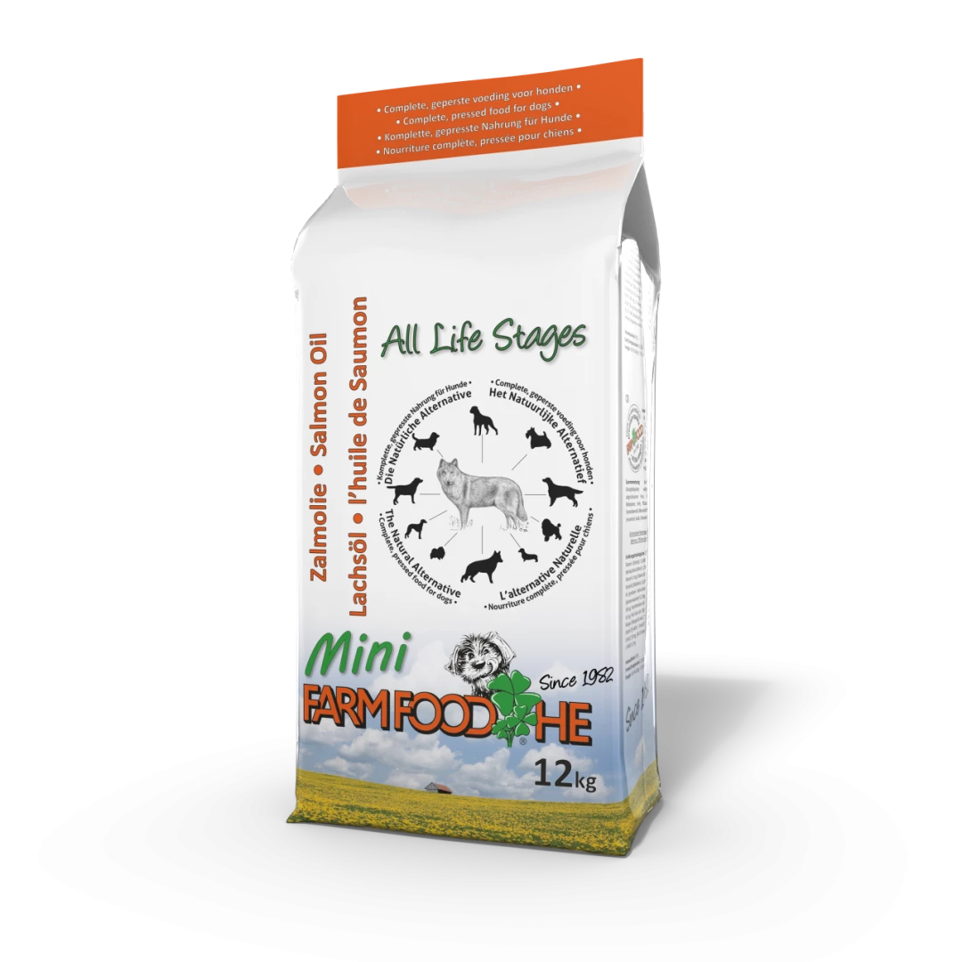 Farm Food Hondenvoer HE Zalmolie Mini 12 Kg