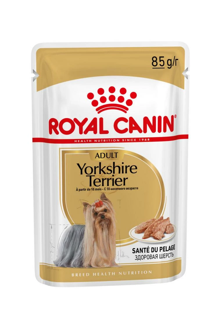 Royal Canin Hondenvoer Yorkshire Terrier Adult 12 X 85 Gr - Afbeelding 2