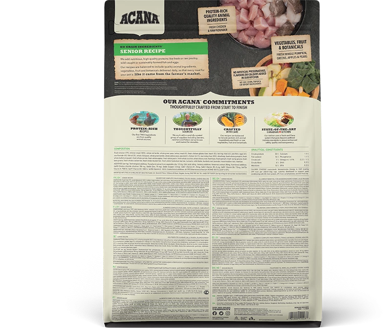 Acana Dog Hondenvoer Senior Recipe 2 Kg - Afbeelding 2