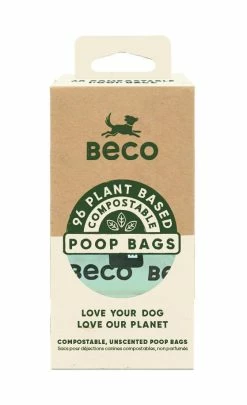 Beco Pets Poepzakjes Composteerbaar 8 X 12 St