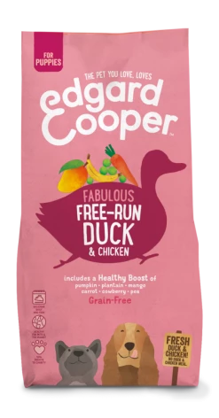 Edgard & Cooper Hondenvoer Puppy Eend En -kip 7 Kg