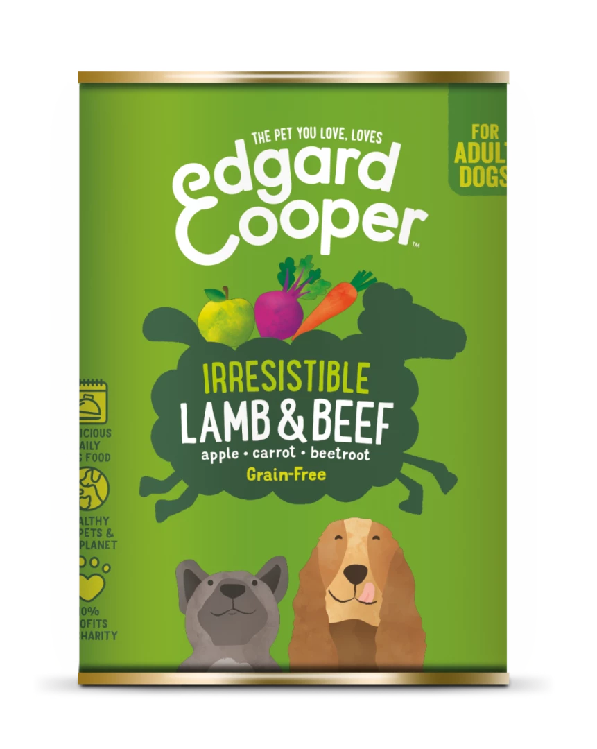 Edgard & Cooper Hondenvoer Adult Lam En Rund 400 Gr