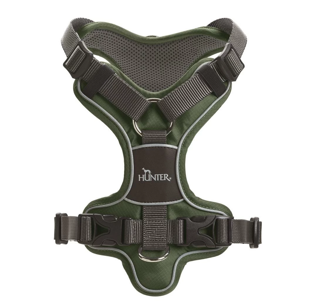 Hunter Hondentuig Divo Groen/Grijs - Afbeelding 2