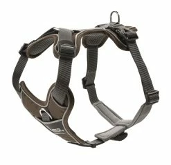 Hunter Hondentuig Divo Bruin/Grijs