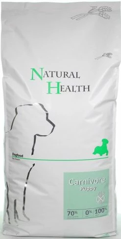Natural Health Hondenvoer Carnivore Puppy 15 Kg