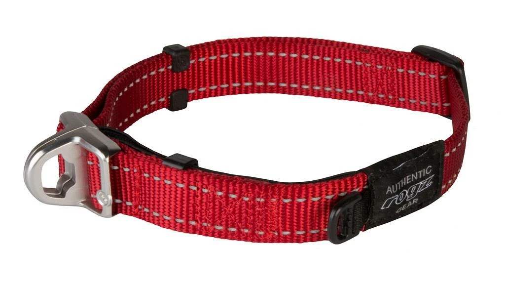 Rogz Beltz Utility Halsband Safety Red - Afbeelding 2