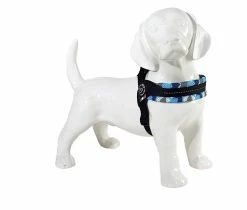 Tre Ponti Hondentuig Mesh Fibbia Reflective Verstelbaar Camou Blauw