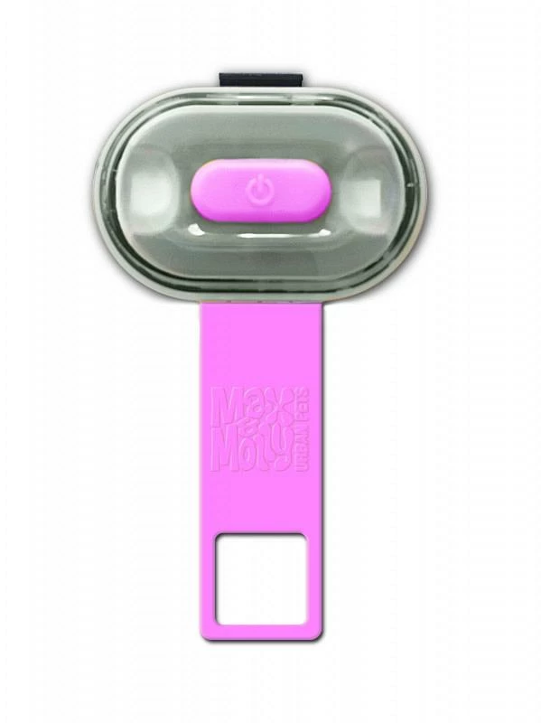 Max & Molly Urban Pets Max & Molly Veiligheidslampje Matrix Ultra LED Roze