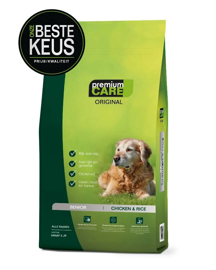 Premium Care Original Senior Chicken & Rice 3 Kg