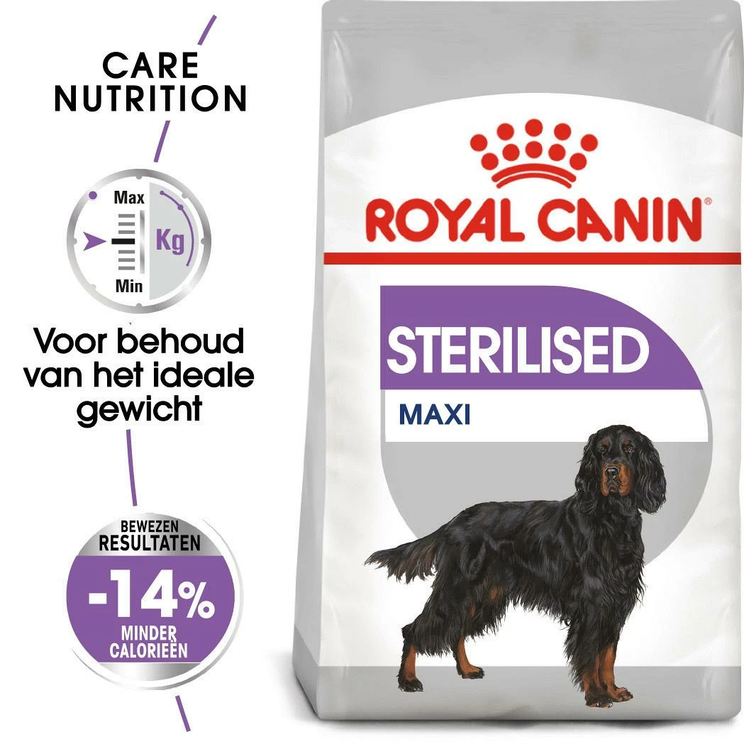 Royal Canin Hondenvoer Sterilised Maxi 3 Kg - Afbeelding 3